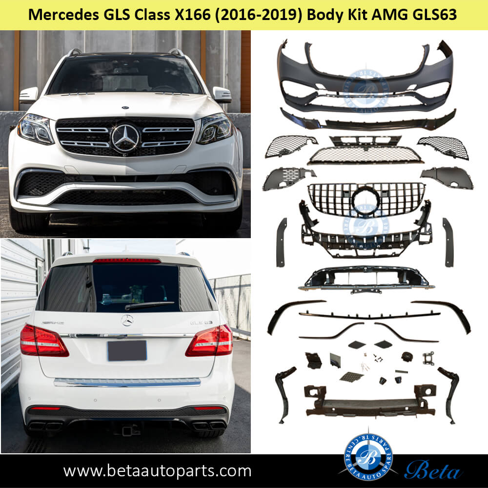 Mercedes GLS-Class X166 (2016-2019), Body Kit AMG GLS63, China Mercedes GLS-Class X166 (2016-2019), Body Kit AMG GLS63, China